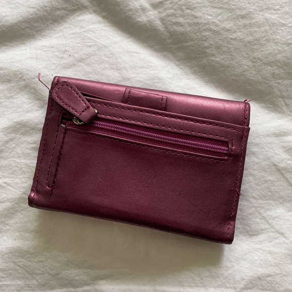 y2k purple leather wallet - Picture 2 of 3